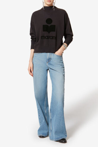 Mody Cotton Sweatshirt with Logo