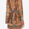 Morgane Short Printed Silk Dress