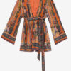Morgane Short Printed Silk Dress