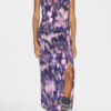 Nadela Long Printed Jersey Dress