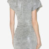 Nadilia Short Metallic Jersey Dress