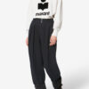 Nadine Flowing Cotton and Linen Workwear Pants