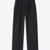 Nadine Flowing Cotton and Linen Workwear Pants