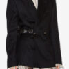 Nahia Striped Suit Jacket