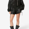 Naline Shorts in Fine Supple Faux Leather