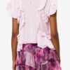 Nalou Frilly Cotton Voile Top
