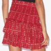 Naomi Printed Smocked Cotton Voile Skirt