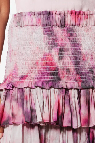 Naomi Short Frilly Cotton Voile Skirt