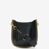 Nasko Studded Leather Graphic Pattern Bag