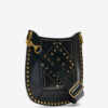 Nasko Studded Leather Graphic Pattern Bag