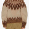 Natania Mohair Fair Isle Pattern Sweater