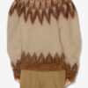 Natania Mohair Fair Isle Pattern Sweater