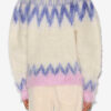 Natania Mohair Fair Isle Pattern Sweater