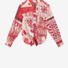 Nathy Tied Printed Cotton Voile Shirt