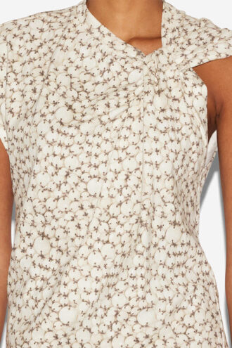 Nayda Asymmetrical Cotton T-Shirt