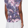 Nayda Asymmetrical Printed Cotton T-Shirt