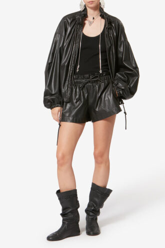 Neela Jacket in Fine and Supple Faux Leather