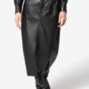 Nelaura Fine and Soft Faux Leather Pencil Skirt