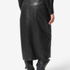 Nelaura Fine and Soft Faux Leather Pencil Skirt