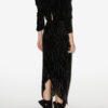 Nemil Long Zebra Pattern Dress