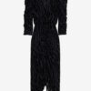 Nemil Long Zebra Pattern Dress