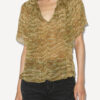 Neslya Printed Muslin Top