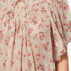 Neslya Short-Sleeve Printed Muslin Blouse