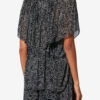 Neslya Short-Sleeve Printed Muslin Blouse
