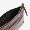 Nessah Shiny Leather Shoulder Bag