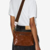 Nessah Shiny Leather Shoulder Bag
