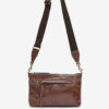 Nessah Shiny Leather Shoulder Bag