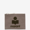 Netia Faded Cotton Clutch Bag with Logo