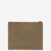 Netia Faded Cotton Clutch Bag with Logo