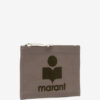 Netia Faded Cotton Clutch Bag with Logo