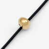 New Crescent Necklace with Bead