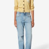 Newton Cotton and Wool Knit Cardigan with Logo