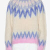 Nicolas Mohair Fair Isle Pattern Sweater