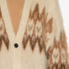 Nielson Mohair Fair Isle Pattern Cardigan