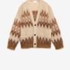Nielson Mohair Fair Isle Pattern Cardigan