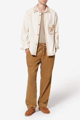 Nirlen Loose-Fitting Corduroy Pants