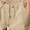 Nirma Cotton and Linen Canvas Shorts