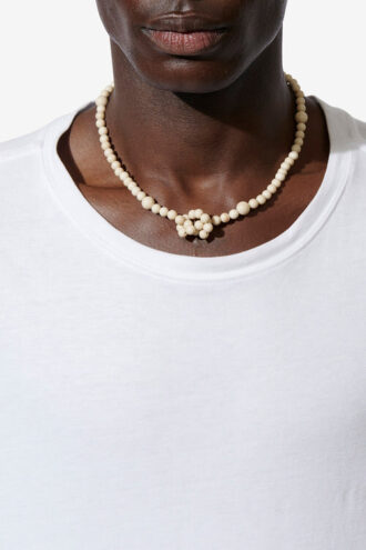 Noah Stone Bead Necklace