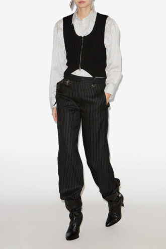Noanne Virgin Wool Suit Pants