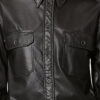 Noee Shirt in Fine and Soft Faux Leather