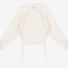 Noelia Ribbed and Braided Merinos Wool Sweater