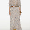 Noeline Printed Crepe Blouse