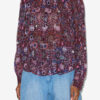 Noeline Printed Crepe Blouse