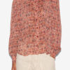 Noeline Printed Crepe Blouse