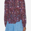 Noeline Printed Crepe Blouse