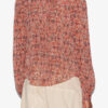 Noeline Printed Crepe Blouse